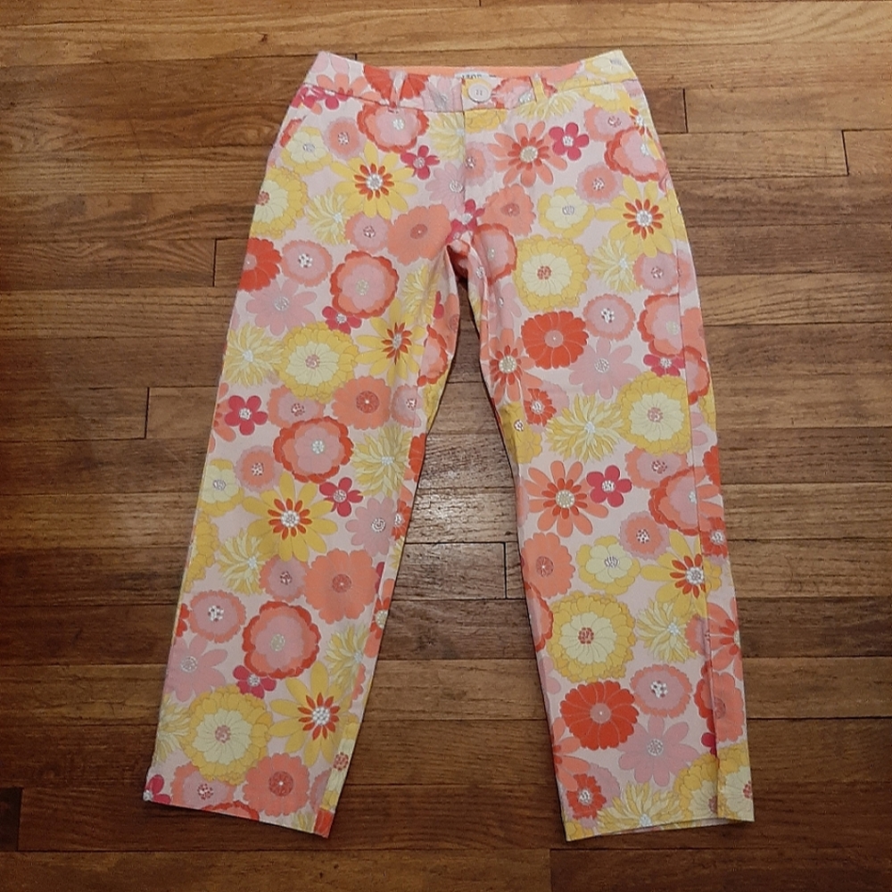 Izod floral capris